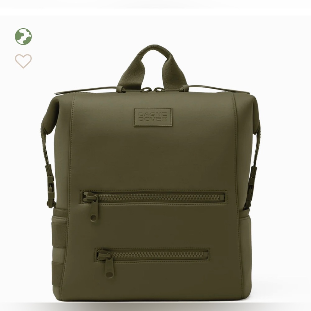 Dance Dover indi diaper backpack green